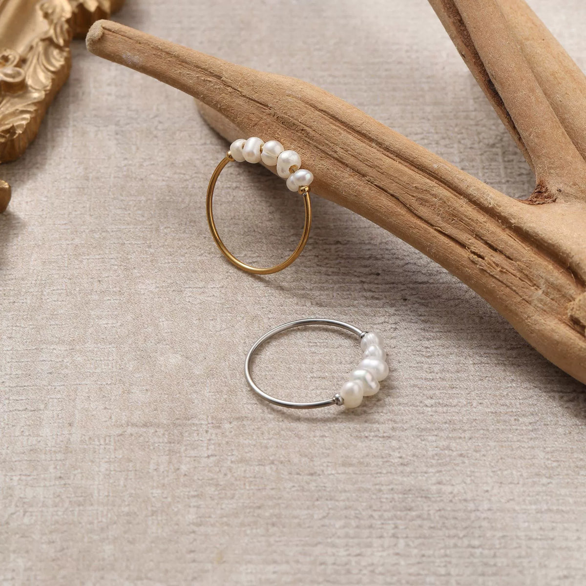 Luna Pearl Ring