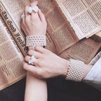 Handmade Pearl Stretch Bracelet