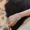 Handmade Pearl Stretch Bracelet