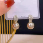 Luxe Pearl Drop Earrings Soft elegance for everyday outfits, date nights, and special moments.
